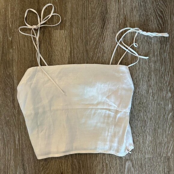 forever-21 Tops - Forever 21 Cream Tank Top